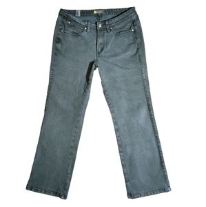 Vintage Black Aura Brand Jeans: Mid-Rise